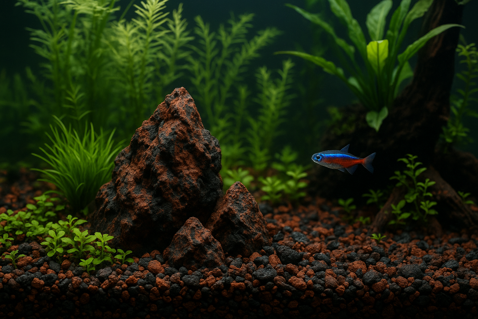 Aquarium scape